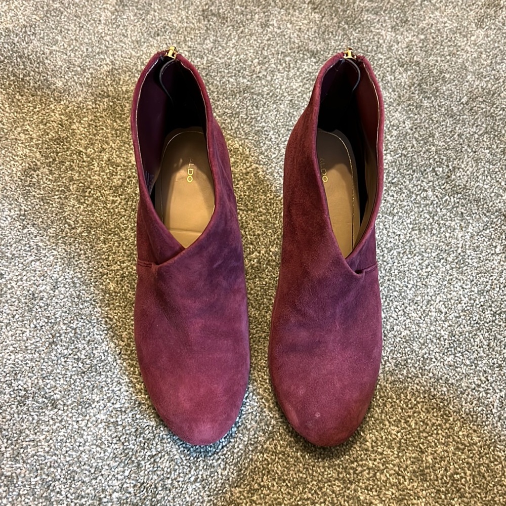 Womens Maroon Aldo Heels